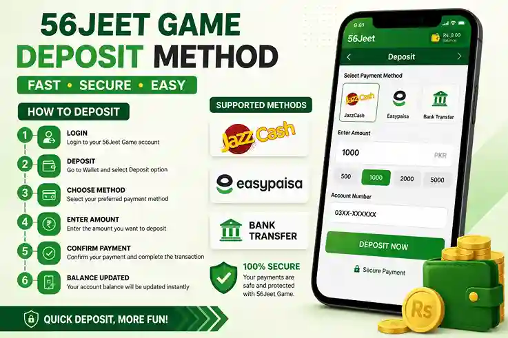  56Jeet Game Deposit Method